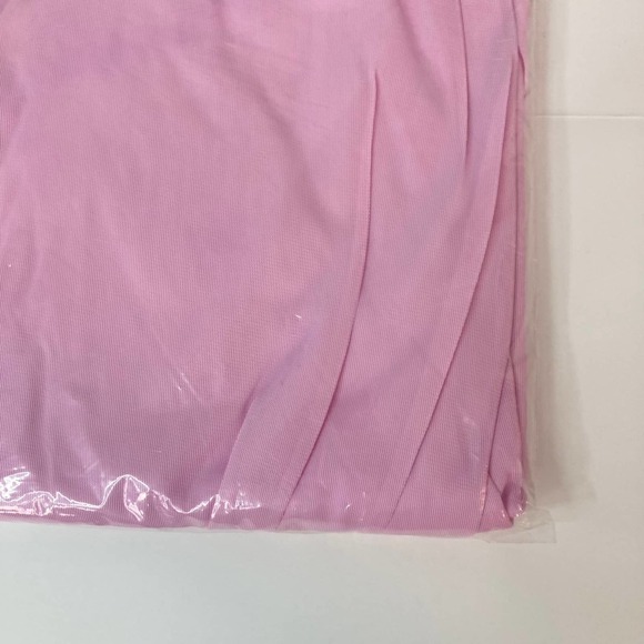 DEADSTOCK Berkliff 100% Nylon The Ginger Long Gown Nightgown Size L 38/40 Pink - Picture 13 of 14